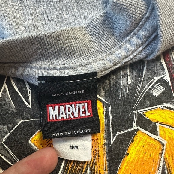 Vintage Marvel Mad Engine X-Men Characters T-shirt Medium - Picture 3 of 4